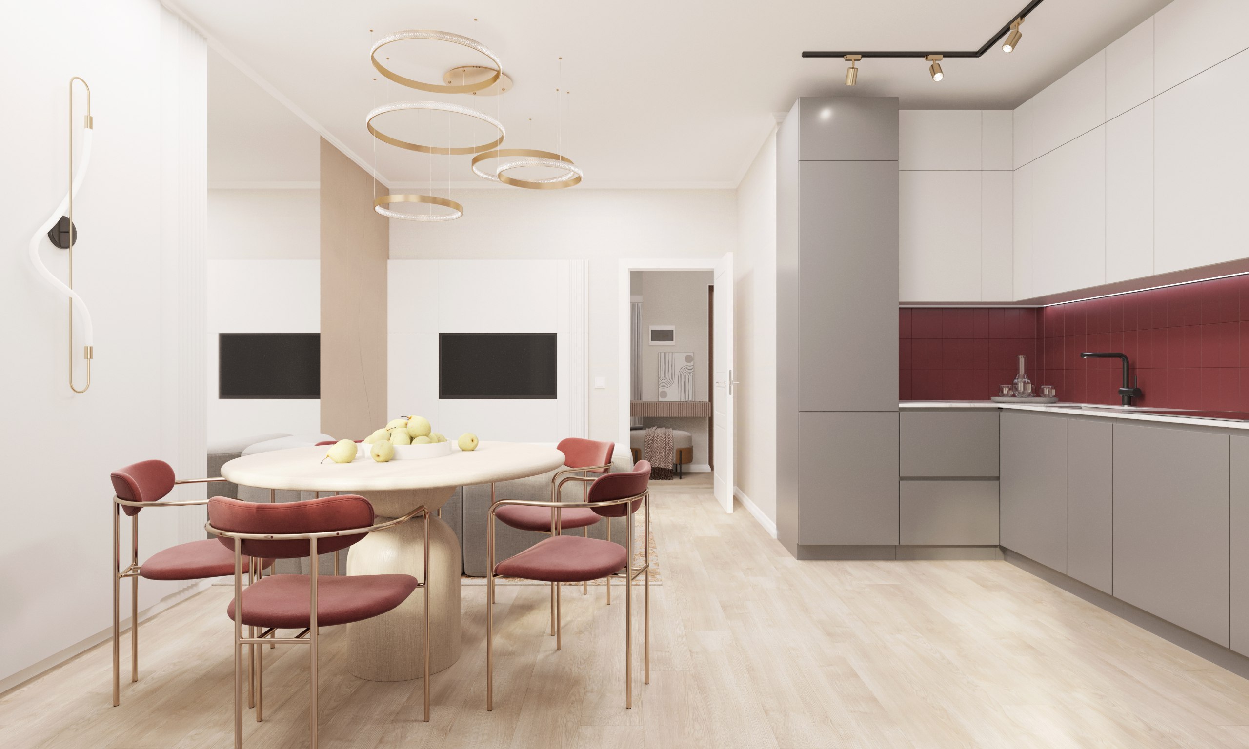 Четырёхкомнатная квартира