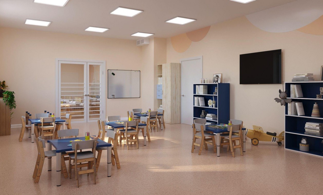 Дошкольное образовательное учреждение на 180 мест