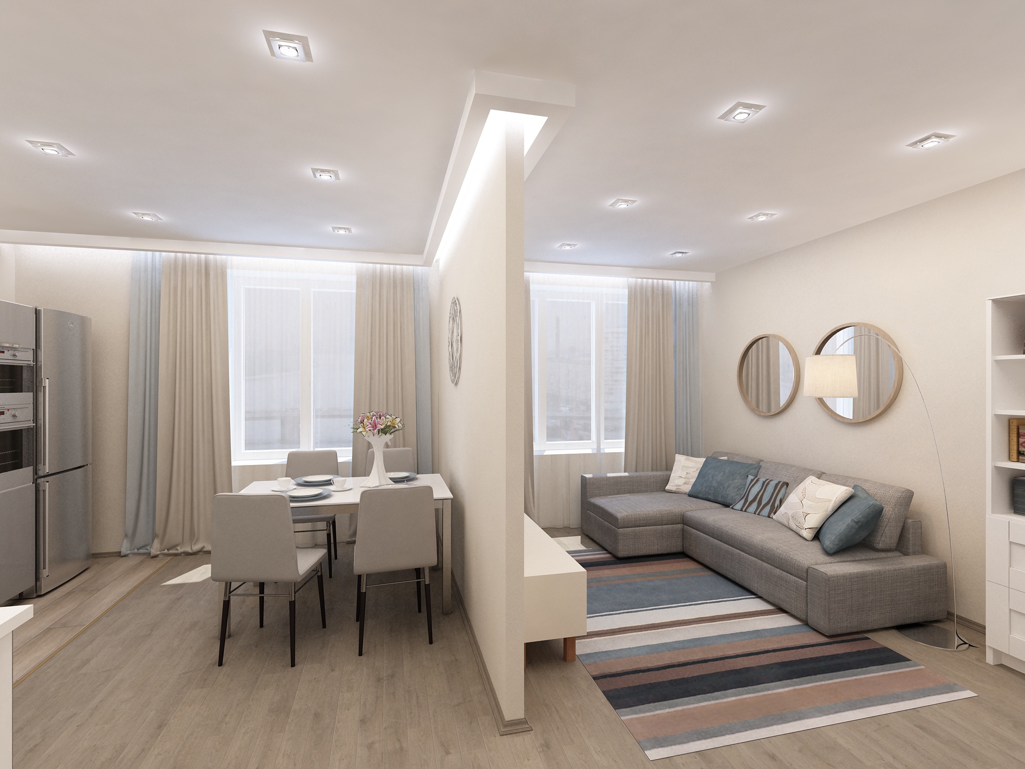 Однокомнатная квартира